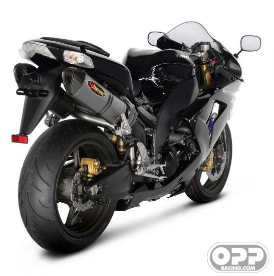  Akrapovic Racing Exhaust - Kawasaki ZX10R 2006-2007 (Titanium-Hex Cannister) image