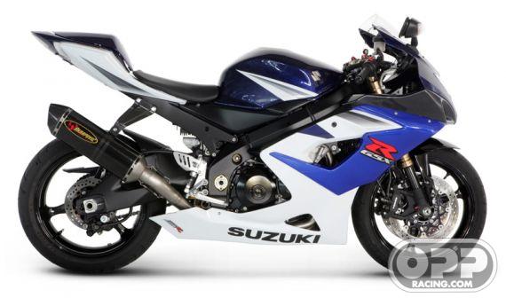  Akrapovic Racing Exhaust - Suzuki GSXR1000 2005-2006 (Titanium-Hex Cannister) image
