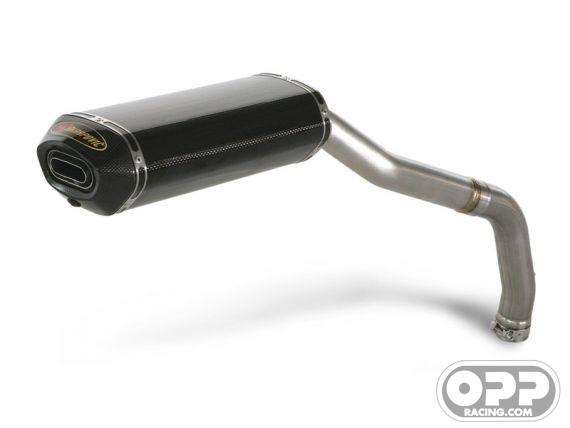  Akrapovic Slip-on Exhaust - Honda CBR1000RR 2006-2007 (Carbon-Hex Cannister) image