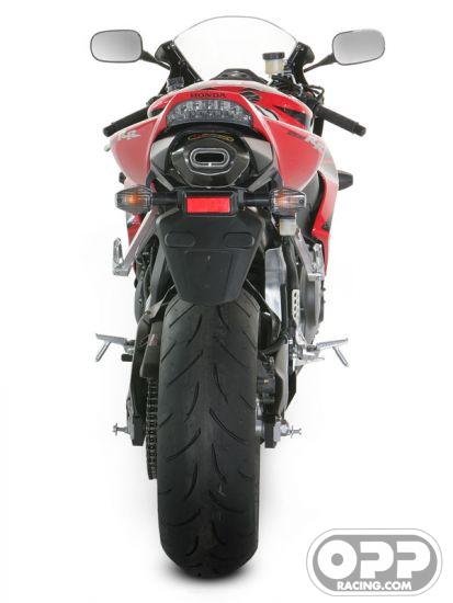  Akrapovic Slip-on Exhaust - Honda CBR1000RR 2006-2007 (Carbon-Hex Cannister) image
