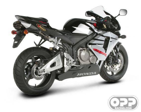  Akrapovic Slip-on Exhaust - Honda CBR600RR 2005-2006 (Carbon-HexSP Cannister) image