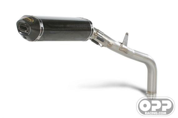  Akrapovic Slip-on Exhaust - Honda CBR600RR 2005-2006 (Titanium-Hex Cannister) image