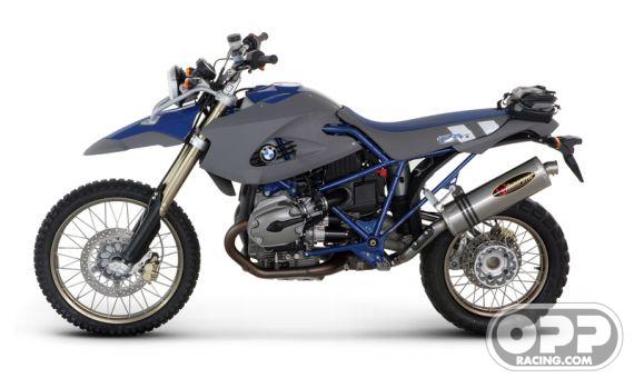  Akrapovic Slip-on Exhaust - BMW HP2 2005-2007 (Carbon-Oval Cannister) image