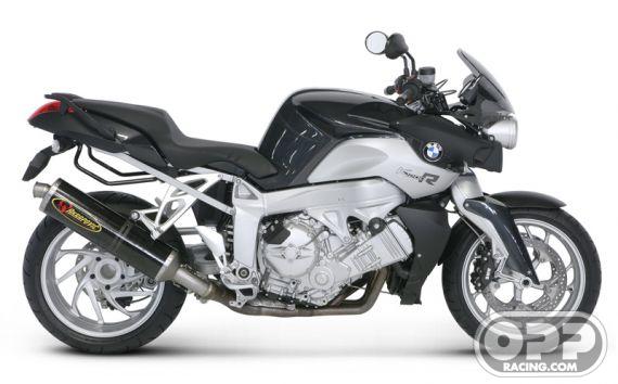 Akrapovic Slip-on Exhaust - BMW K1200S/R 2005 (Carbon-Oval Cannister) image