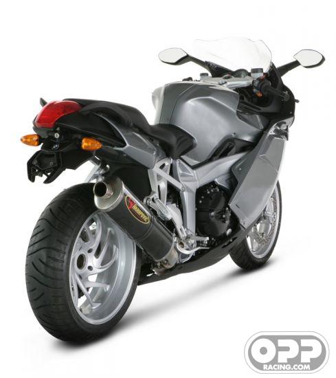  Akrapovic Slip-on Exhaust - BMW K1200S/R 2005 (Carbon-Oval Cannister) image