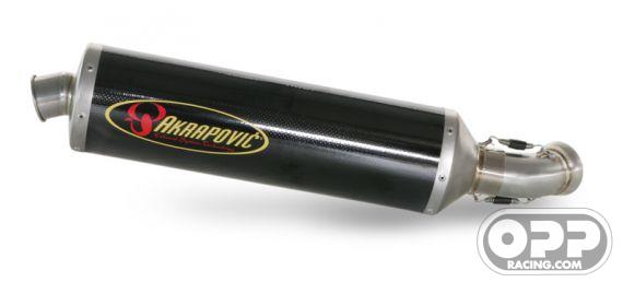  Akrapovic Slip-on Exhaust - BMW K1200S/R 2005 (Carbon-Oval Cannister) image