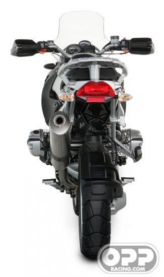  Akrapovic Slip-on Exhaust - BMW R1200GS Adventure 2004-2007 (Carbon-Oval Cannister) image
