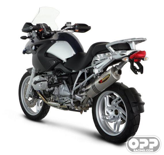  Akrapovic Slip-on Exhaust - BMW R1200GS Adventure 2004-2007 (Carbon-Oval Cannister) image