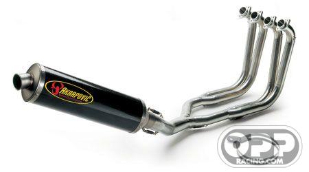  Akrapovic Supersport Exhaust - Suzuki SV650 2003-2005 (Carbon Cannister) image