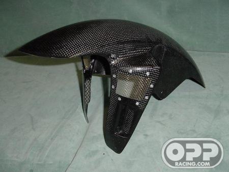Carbon Fiber - Front Fender Vented - R1 2002-2008 & R6 2005 image