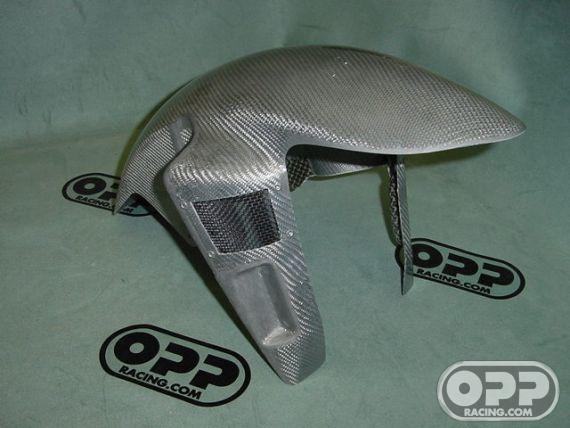 Titanium Silver - Front Fender Vented - R1 2002-2008 & R6 2005 image