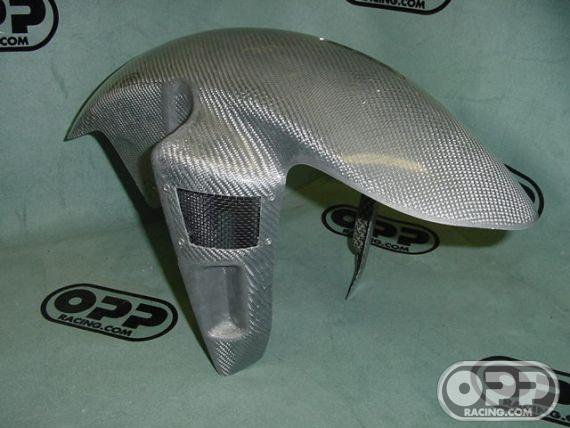 Titanium Silver - Front Fender Vented - R1 2002-2008 & R6 2005 image