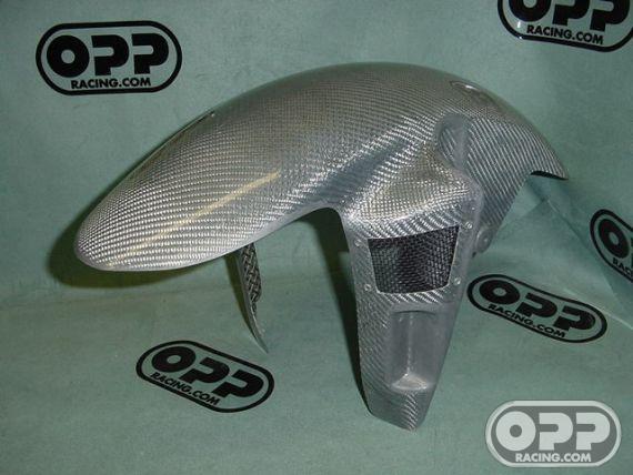 Titanium Silver - Front Fender Vented - R1 2002-2008 & R6 2005 image