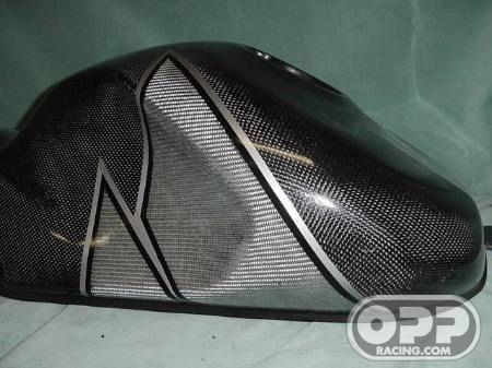 Carbon Fiber - MacMoto Series - Fuel Tank for OEM Cap - RC51 SP1/SP2 2000-2006 image