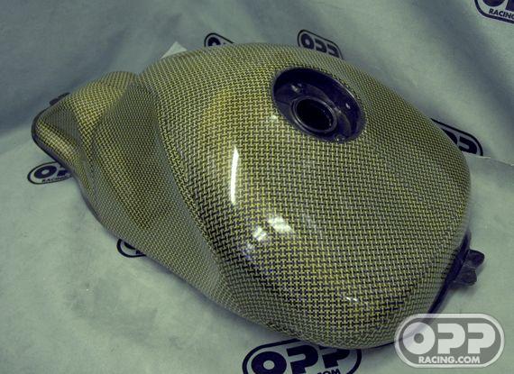 Carbon Kevlar - MacMoto Series - Fuel Tank for OEM Cap - RC51 SP1/SP2 2000-2006 image