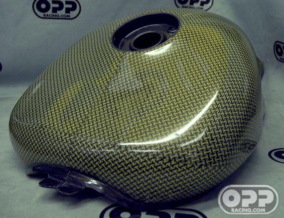 Carbon Kevlar - MacMoto Series - Fuel Tank for OEM Cap - RC51 SP1/SP2 2000-2006 image