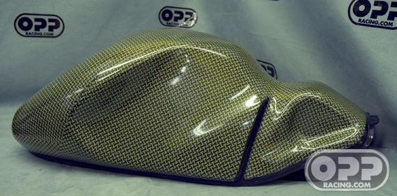 Carbon Kevlar - MacMoto Series - Fuel Tank for OEM Cap - RC51 SP1/SP2 2000-2006 image