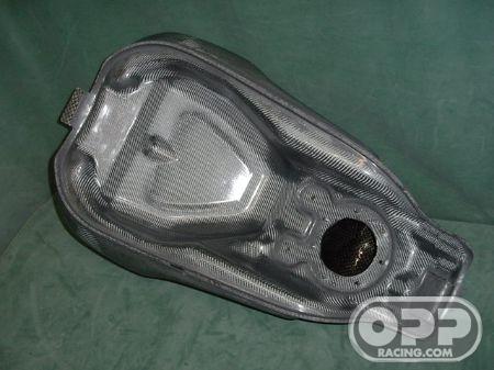 Titanium Silver - MacMoto Series - Fuel Tank for OEM Cap - RC51 SP1/SP2 2000-2006 image