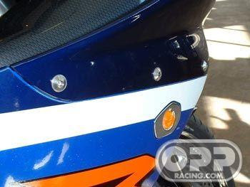 Gregg's Customs Flushmount Turn Signals - Suzuki GSXR600 2001-2003 image