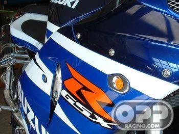 Gregg's Customs Flushmount Turn Signals - Suzuki GSXR600 2001-2003 image