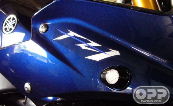 Gregg's Customs Flushmount Turn Signals - Yamaha FZ1 2006-2007 image