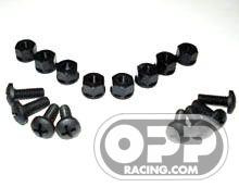  Zero Gravity Windscreen Fasteners - Black Nylon (8 per pack) image