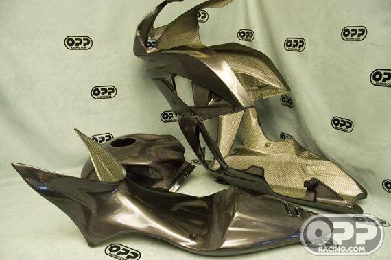 Carbon Fiber - MacMoto Series - Complete FAIRING KIT - CBR600RR 07-08 image