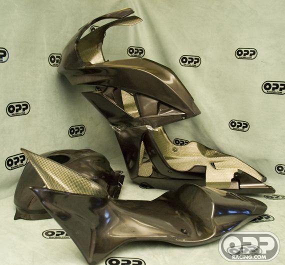 Carbon Fiber - MacMoto Series - Complete FAIRING KIT - CBR600RR 07-08 image