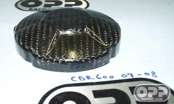 Carbon Fiber - Engine Cover - CBR600RR 2007-2008 image