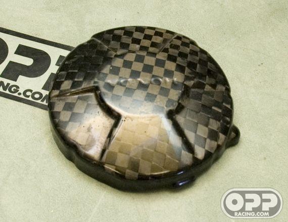 Carbon Fiber - Engine Cover - CBR600RR 2007-2008 image