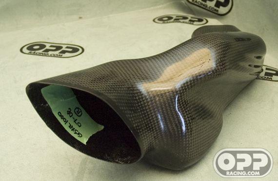 Carbon Fiber - Airduct SBK Left - GSXR1000 2007-2008 image