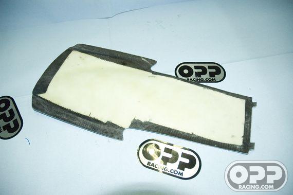 Fiber Glass - Antidraft for Superbike Tail - GSXR1000 2007-2008 image