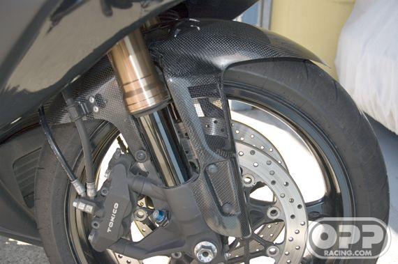 Carbon Fiber - Front Fender Vented -  GSXR1000 2007-2008 image