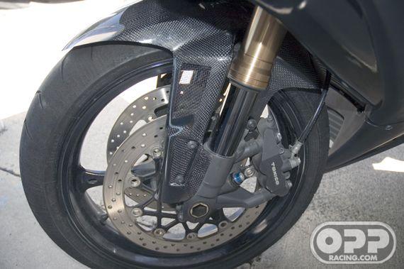 Carbon Fiber - Front Fender Vented -  GSXR1000 2007-2008 image