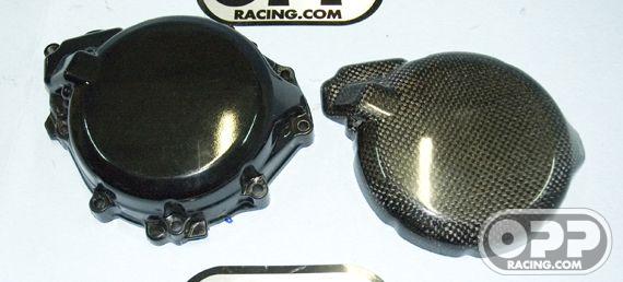 Carbon Fiber - Clutch Cover - GSXR1000 2007-2008 image