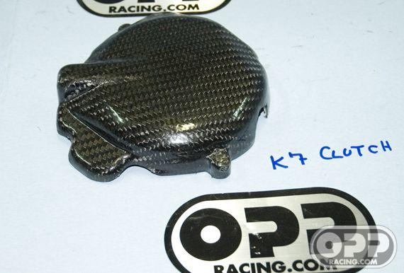 Carbon Fiber - Clutch Cover - GSXR1000 2007-2008 image