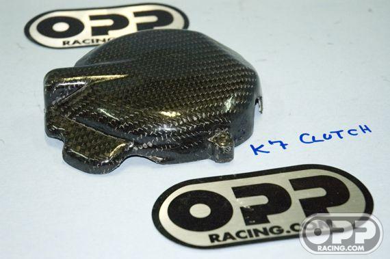 Carbon Fiber - Clutch Cover - GSXR1000 2007-2008 image