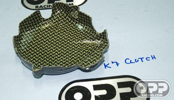 Carbon Fiber - Clutch Cover - GSXR1000 2007-2008 image