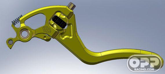  Gilles Tooling X-Treme Lever - Ergo Brake - Kawasaki ZX6R 2005-2006 image