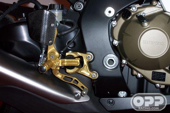  Gilles Tooling VCR Rear Sets - Honda CBR1000RR 08-09 image