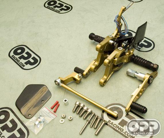  Gilles Tooling VCR Rear Sets - Honda CBR1000RR 08-09 image