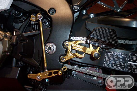  Gilles Tooling VCR Rear Sets - Honda CBR1000RR 08-09 image