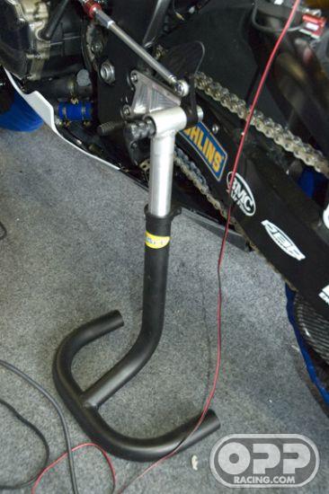  LighTech Extendible Side mount engine/frame MonoStand 570mm image
