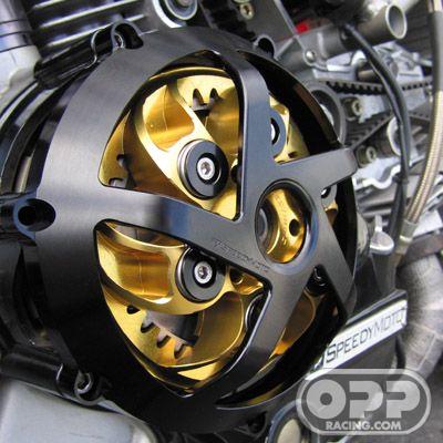  SpeedyMoto Case Covers - Ducati Universal Clutch Cover - New Five Spoke image