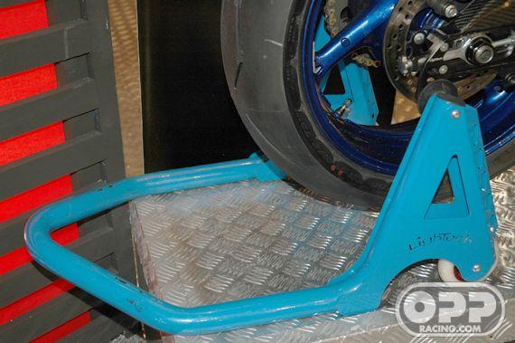  LighTech Iron Rear Stand with Swing Arm Support (Superbike Design) image