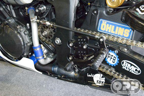  LighTech Rearsets with Fixed Foot Pegs - Honda CBR1000RR 2008-2009 image