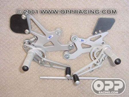  PP Tuning Rear Sets - Kawasaki  ZX6R / ZX9R 98-03 image