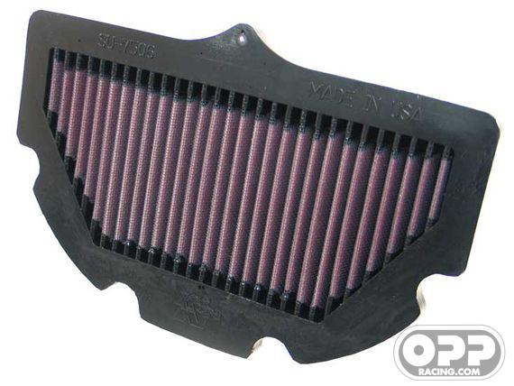  K&N Air Filter - Suzuki GSXR600 2006-2008/GSXR750 2006-2008 image