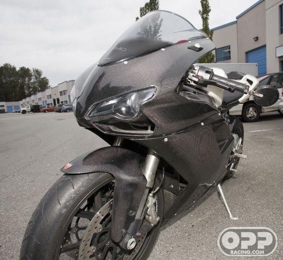 Fiber Glass - Front Fender - Ducati 1198-1098-848 image