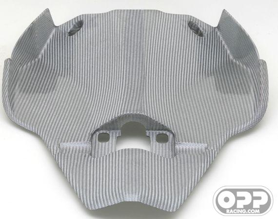 Titanium Silver - Antidraft for Solo Tail (Race) - Ducati 1198-1098-848 image